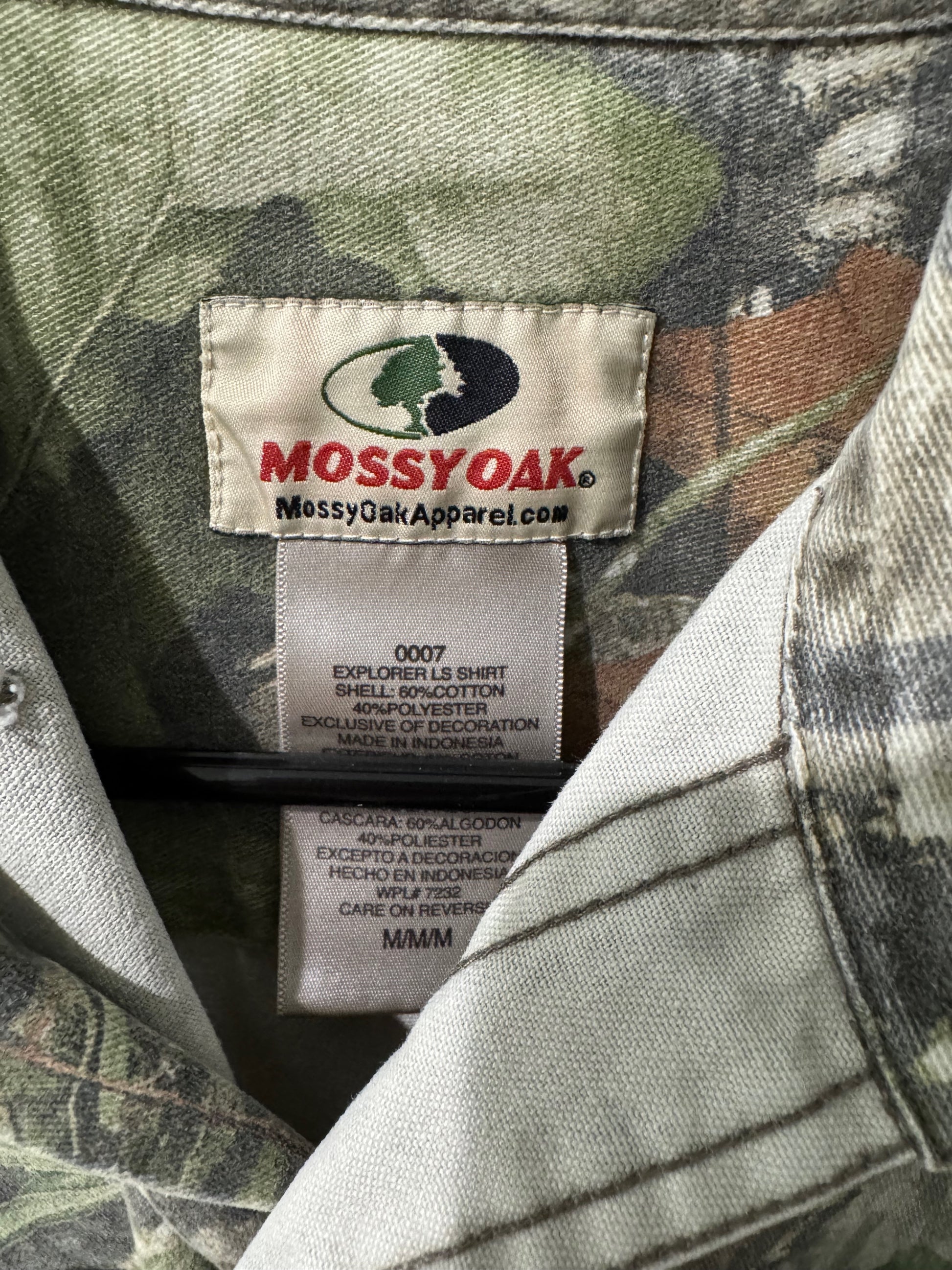Mossy Oak Camo Button Down