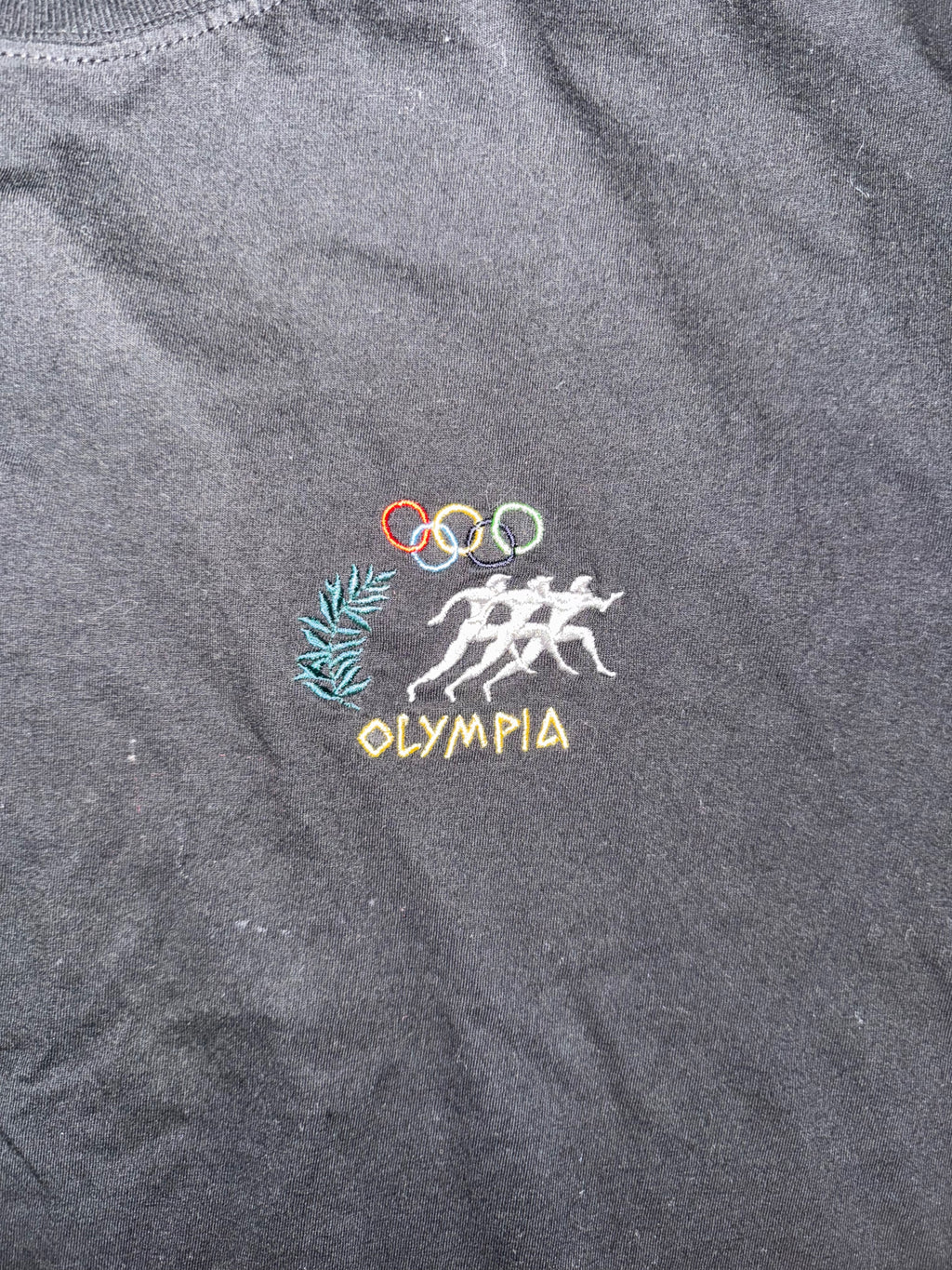 Black Olympia Tee