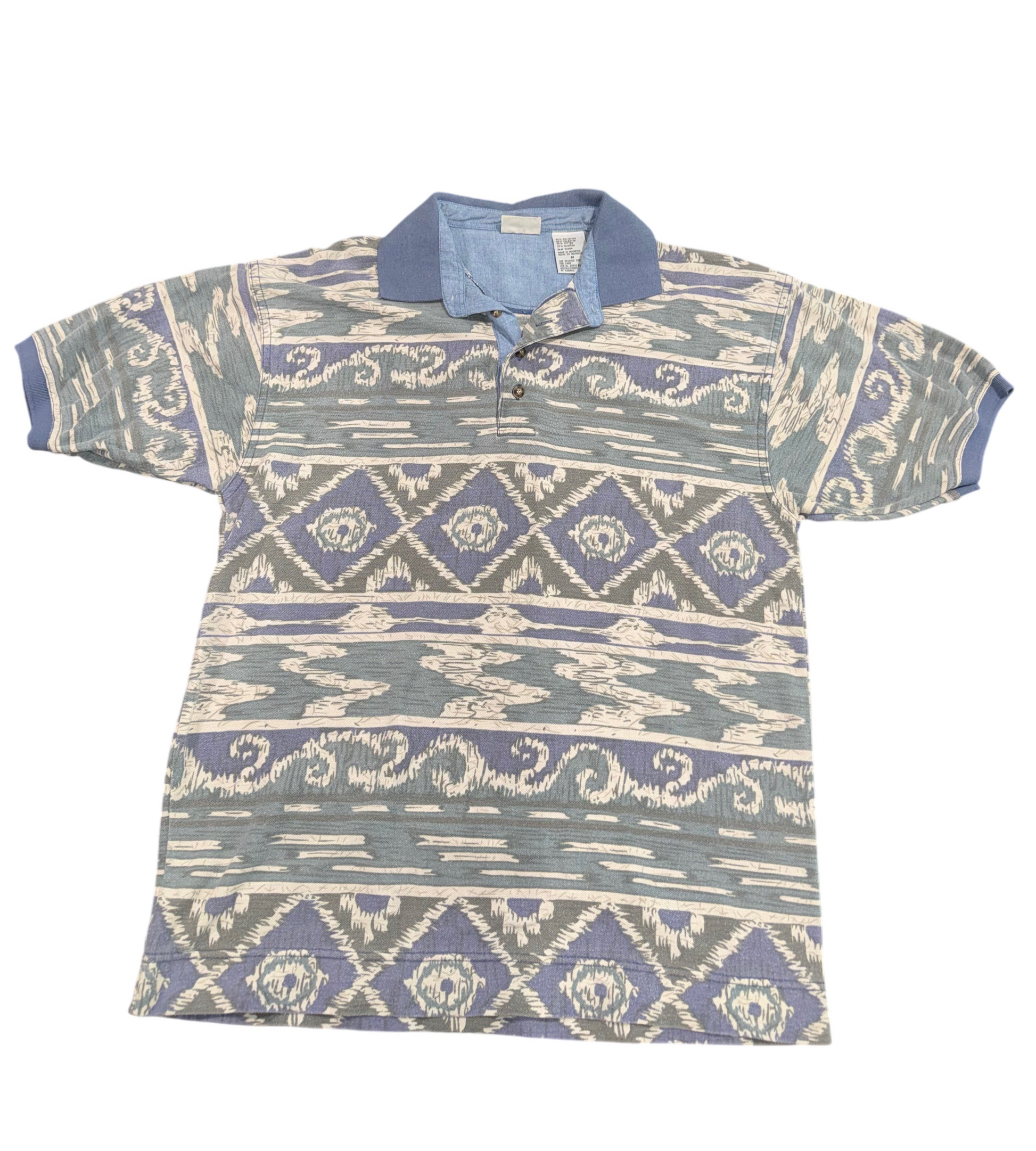 Tribal & Denim Polo