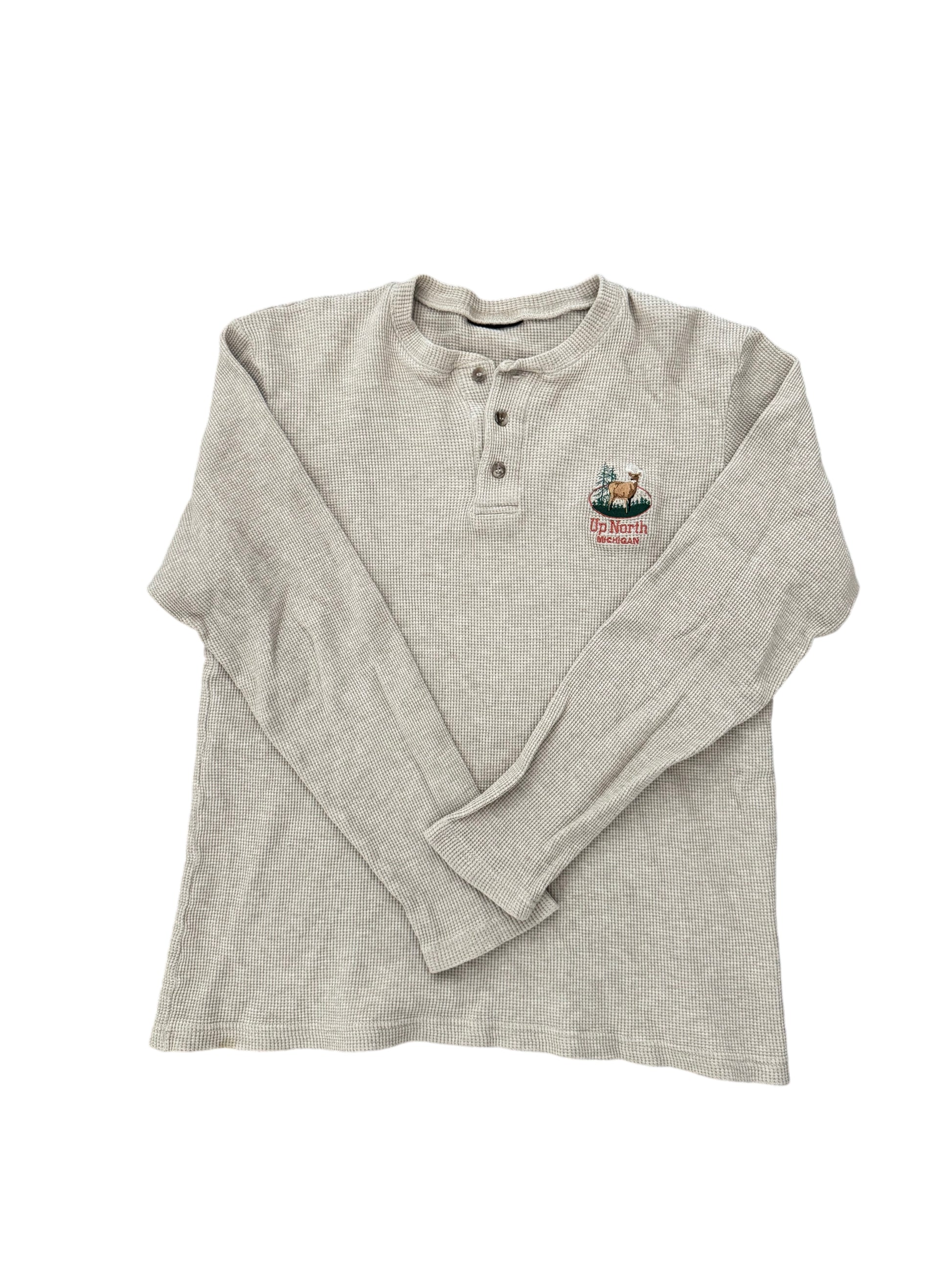 Up North Michigan Waffle Tee