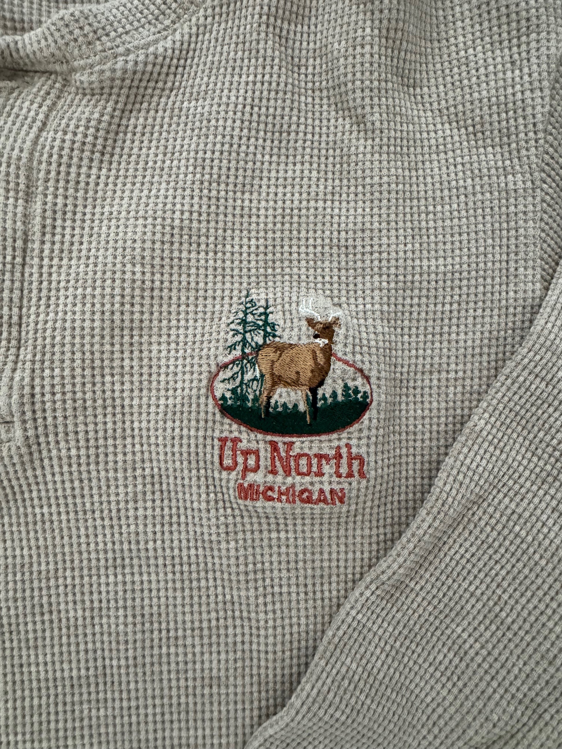 Up North Michigan Waffle Tee