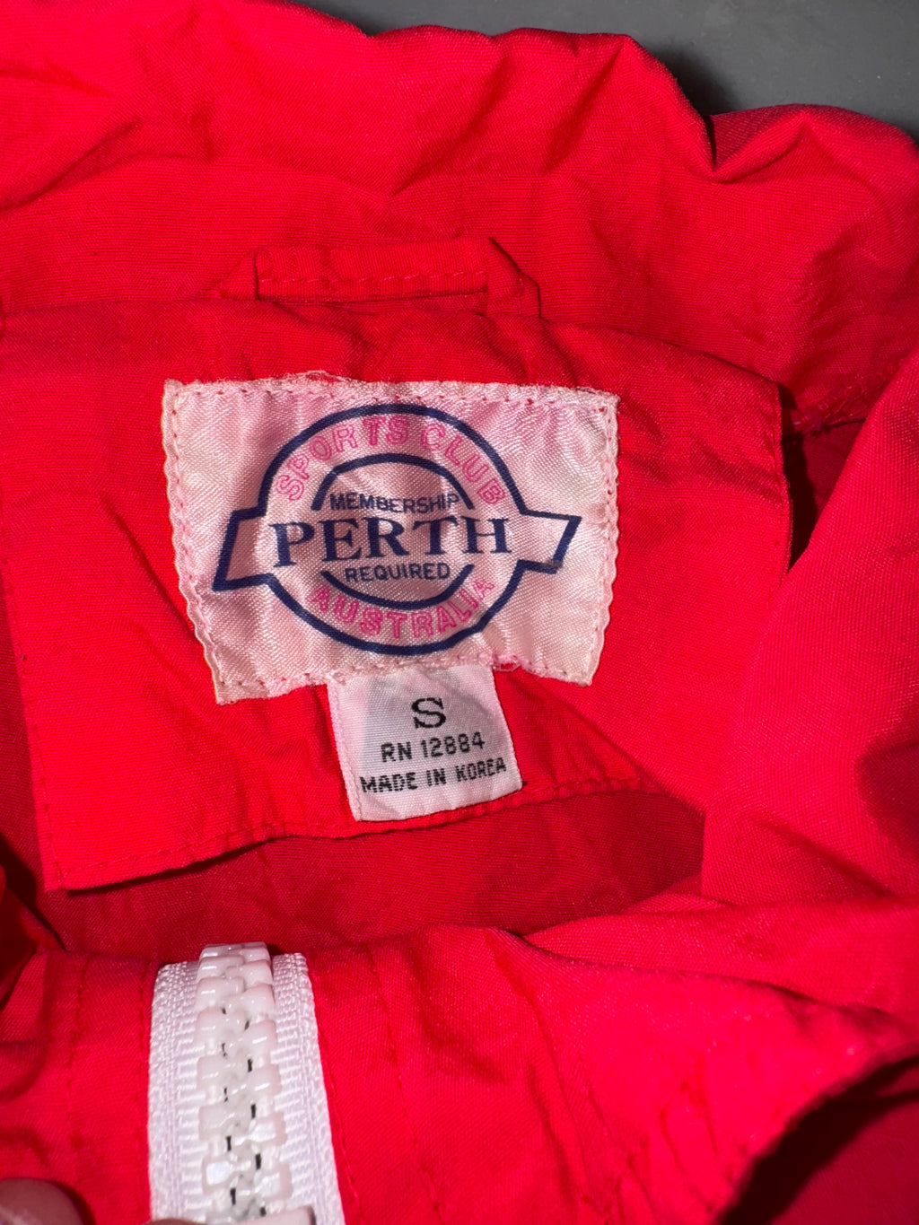 Perth Australia Sports Club Wind-Breaker