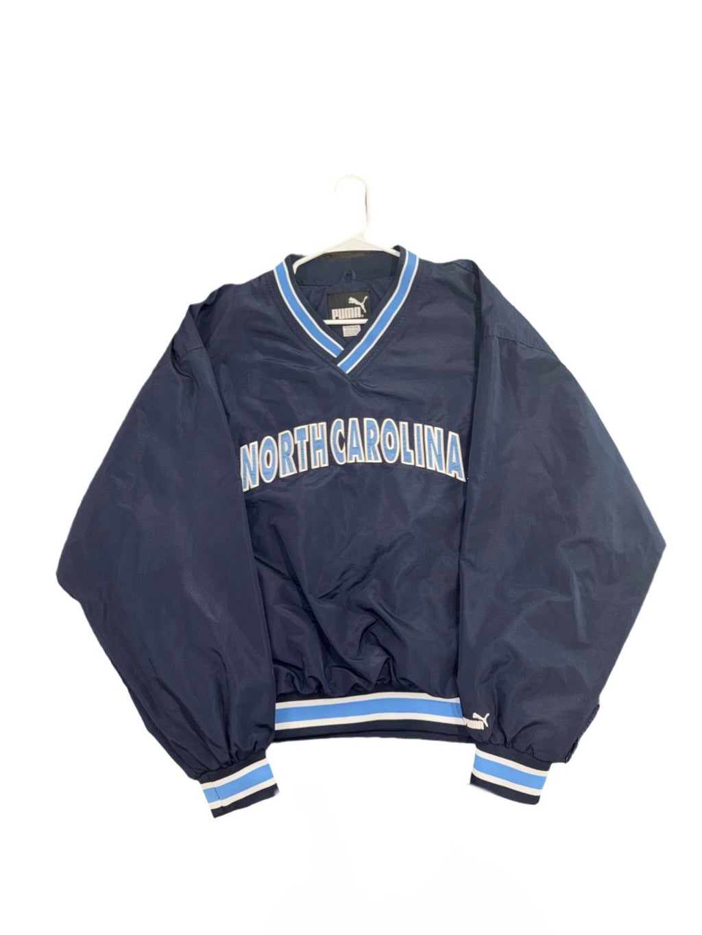 North Carolina Pullover Windbreaker Jacket
