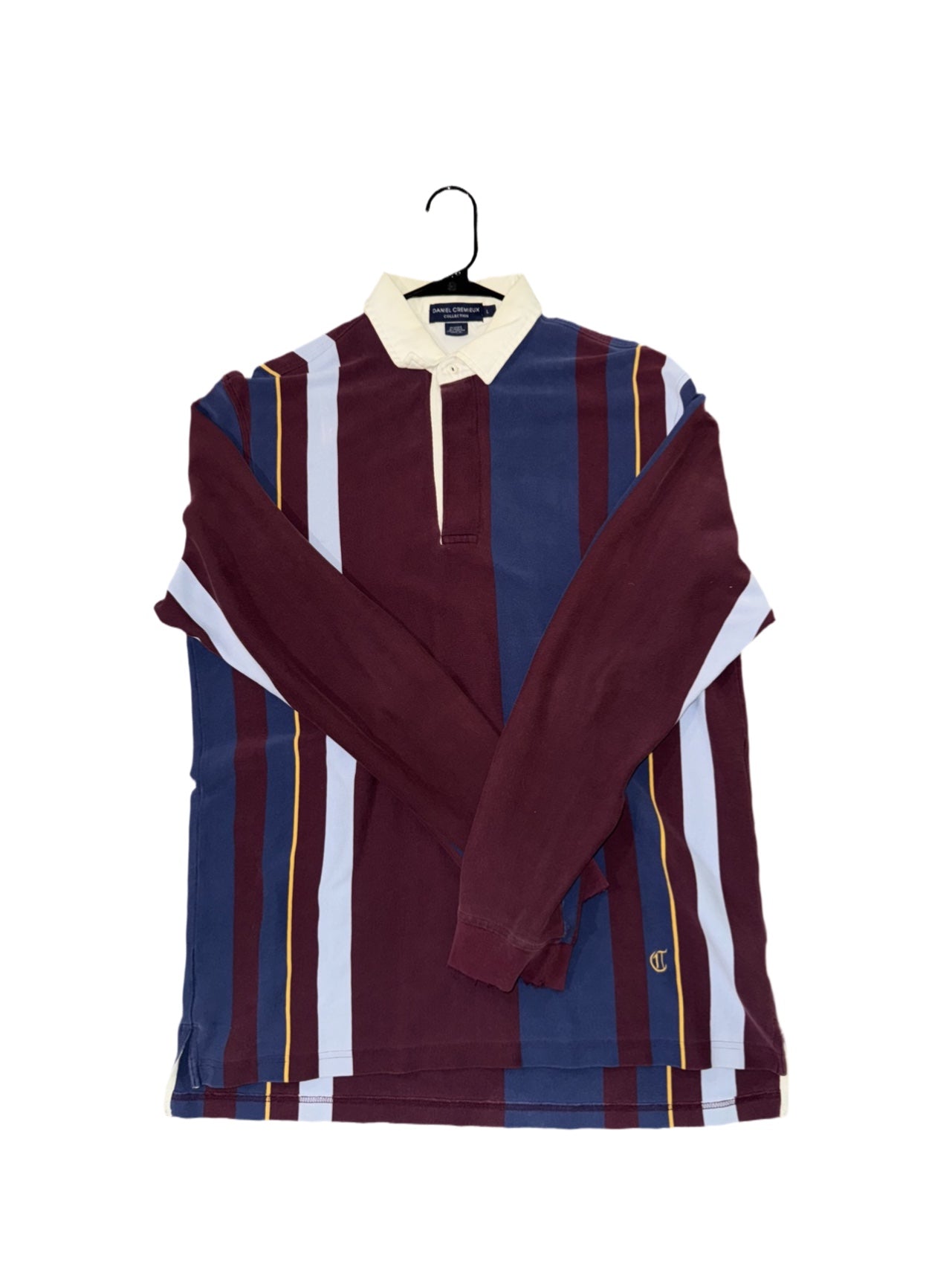 Maroon & Blue Rugby Shirt