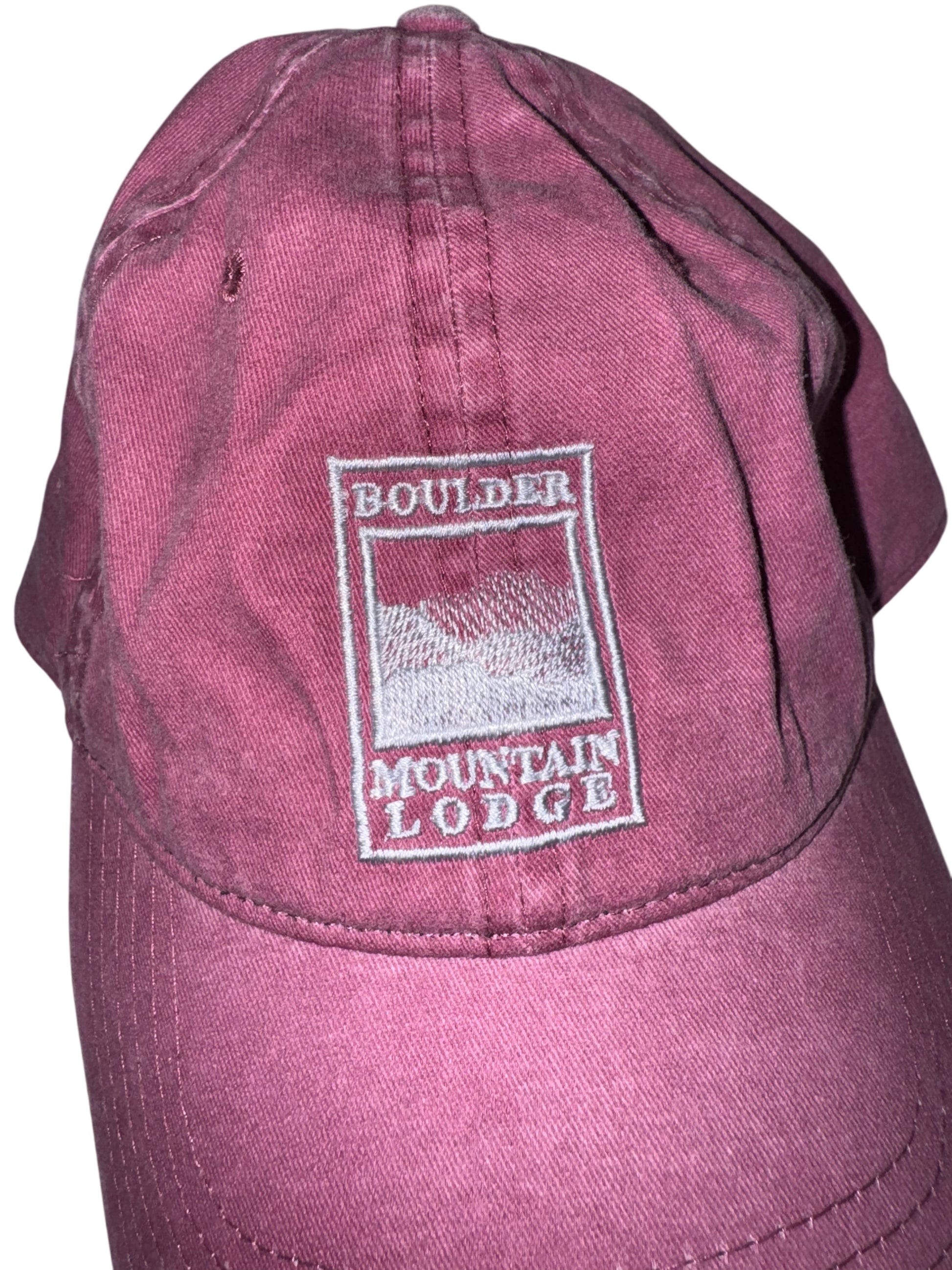 Boulder Colorado Mountain Lodge Strap-Back