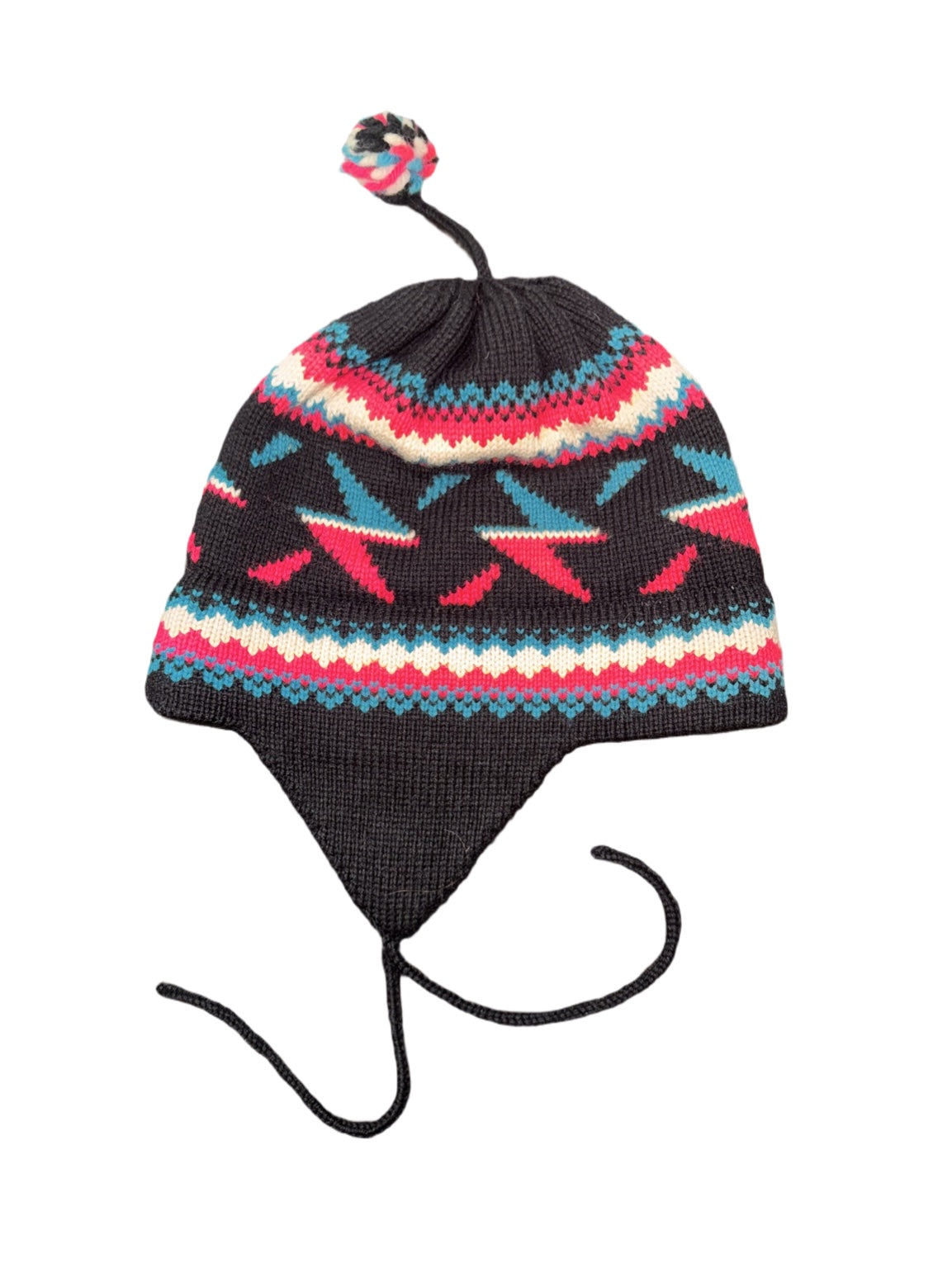 Neon Blue & Pink Beanie