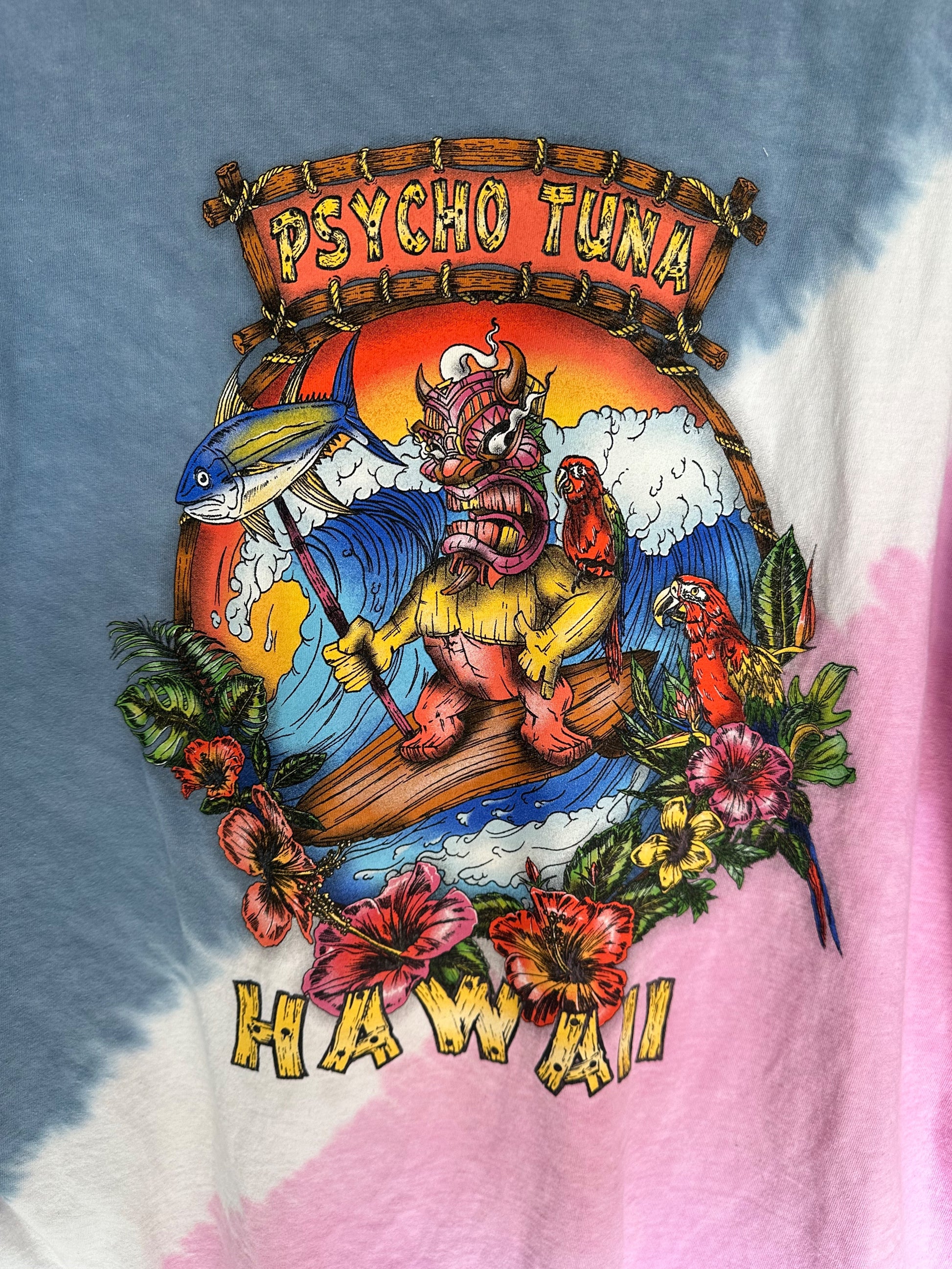 Psyco Tuna Hawaii Tie Dye Shirt