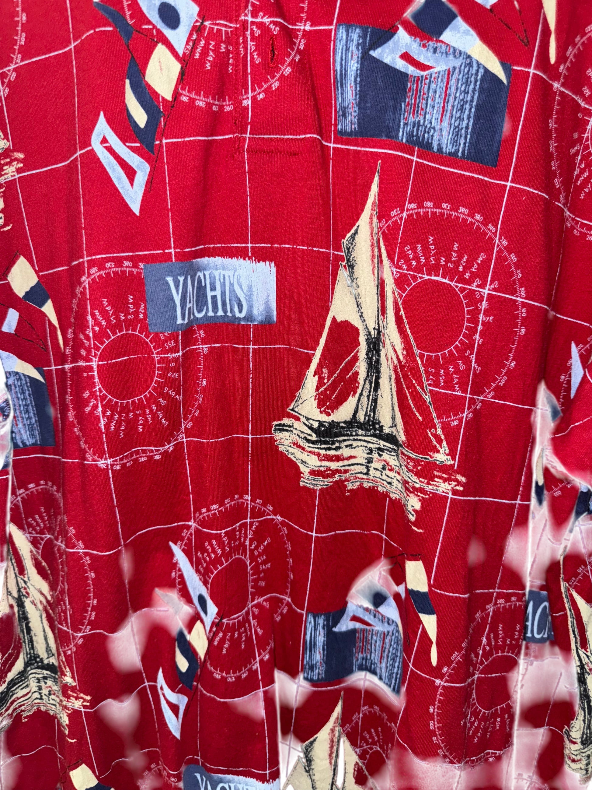 Red Yachts and Boats Polo