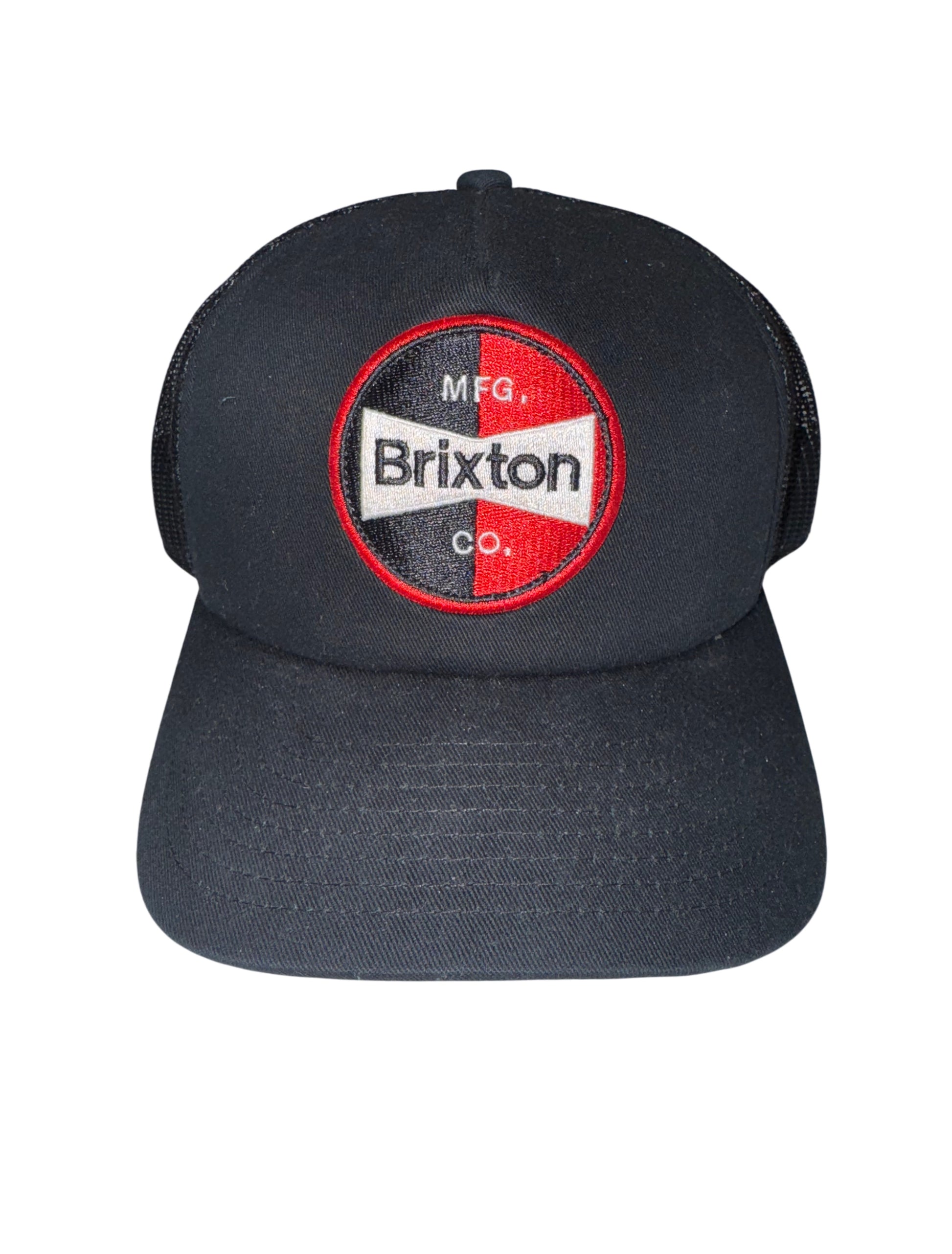 Red and Black Brixton Trucker Hat