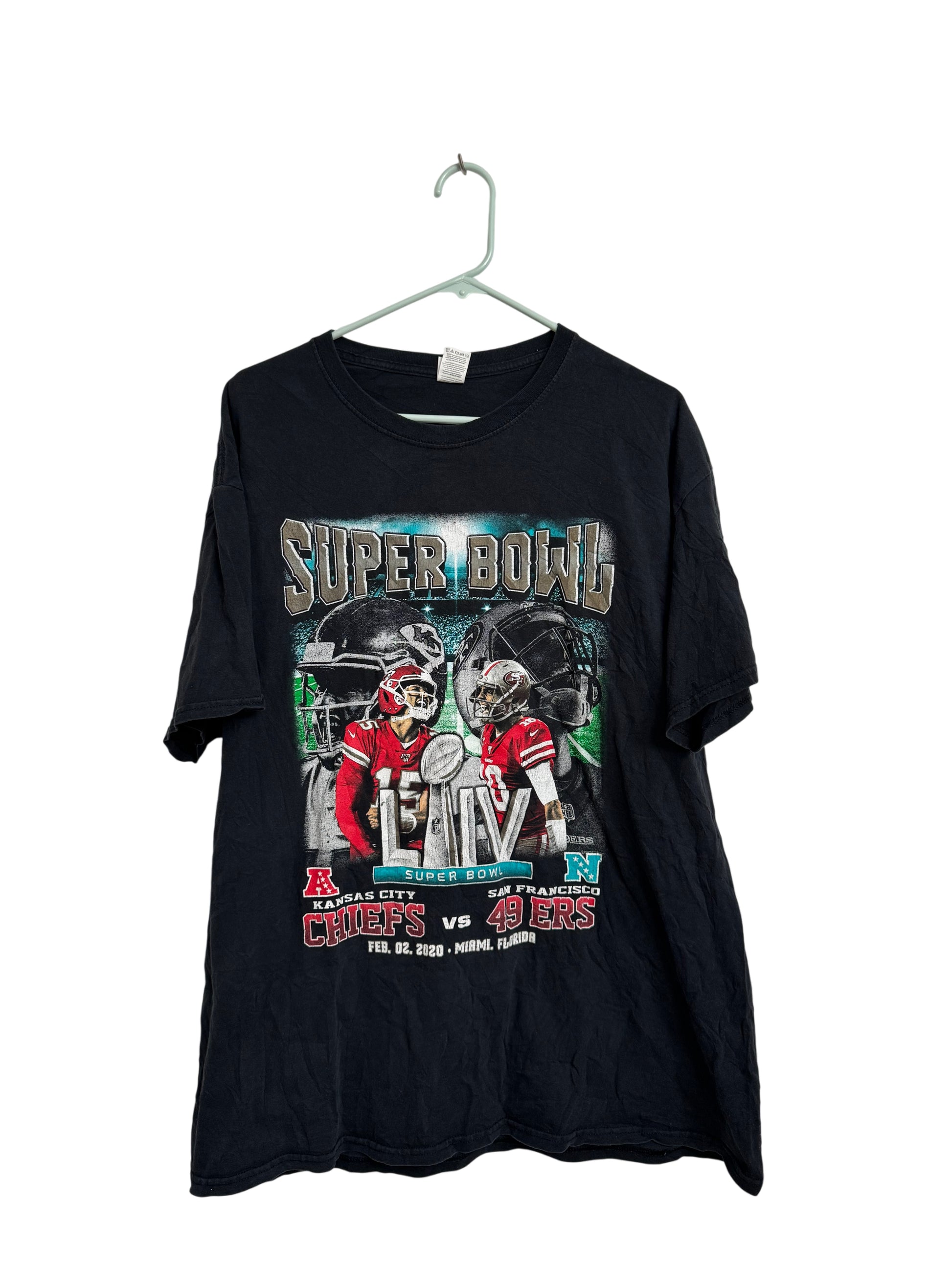 Chiefs VS 49er's Superbowl Tee